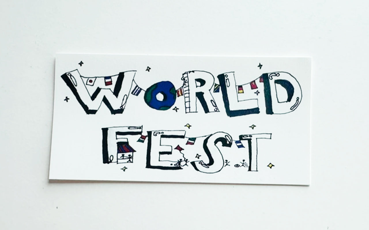Worldfest Vinyl Stickers _ The Stars